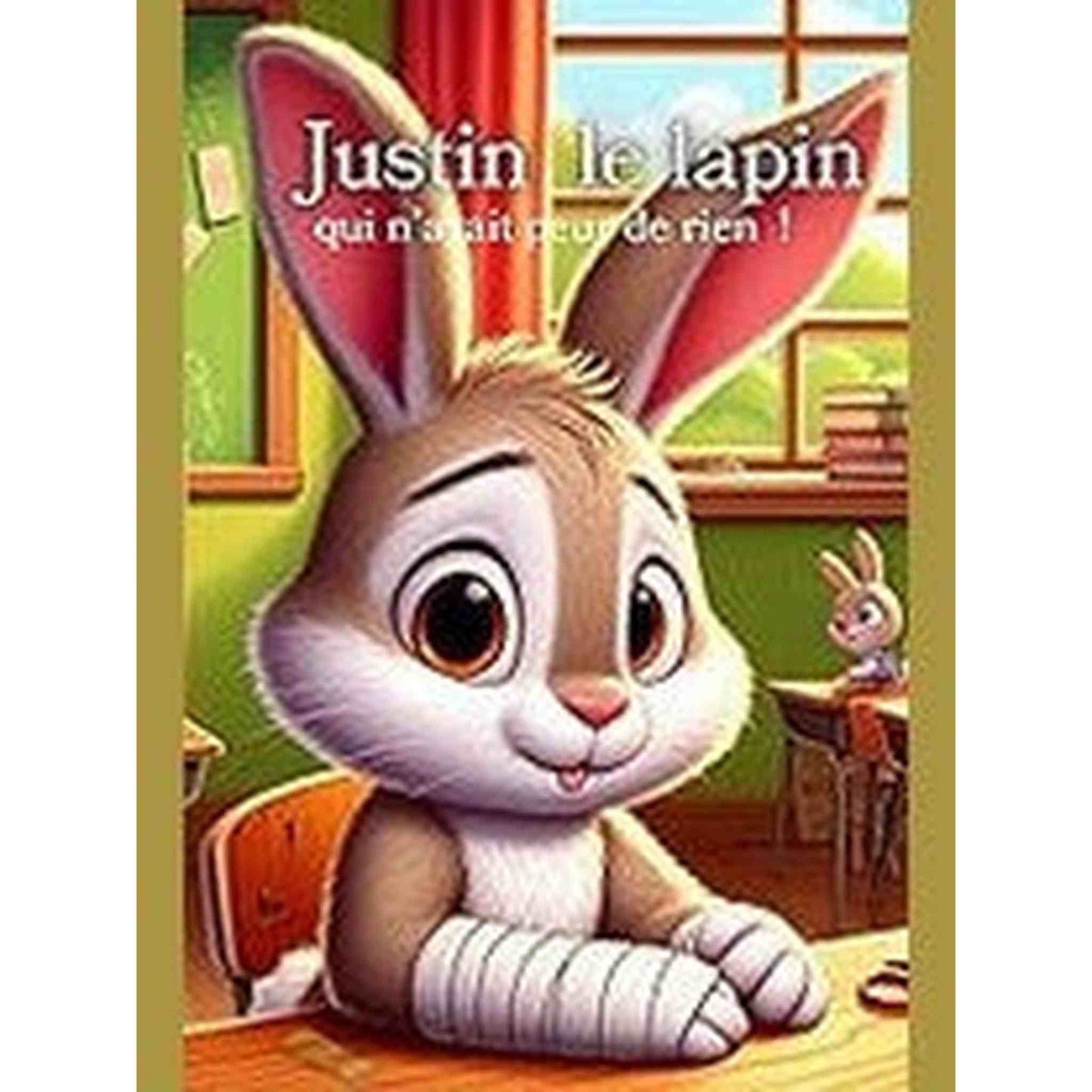 Justin Le Lapin qui n'avait peur de rien — relié - Editions MCP