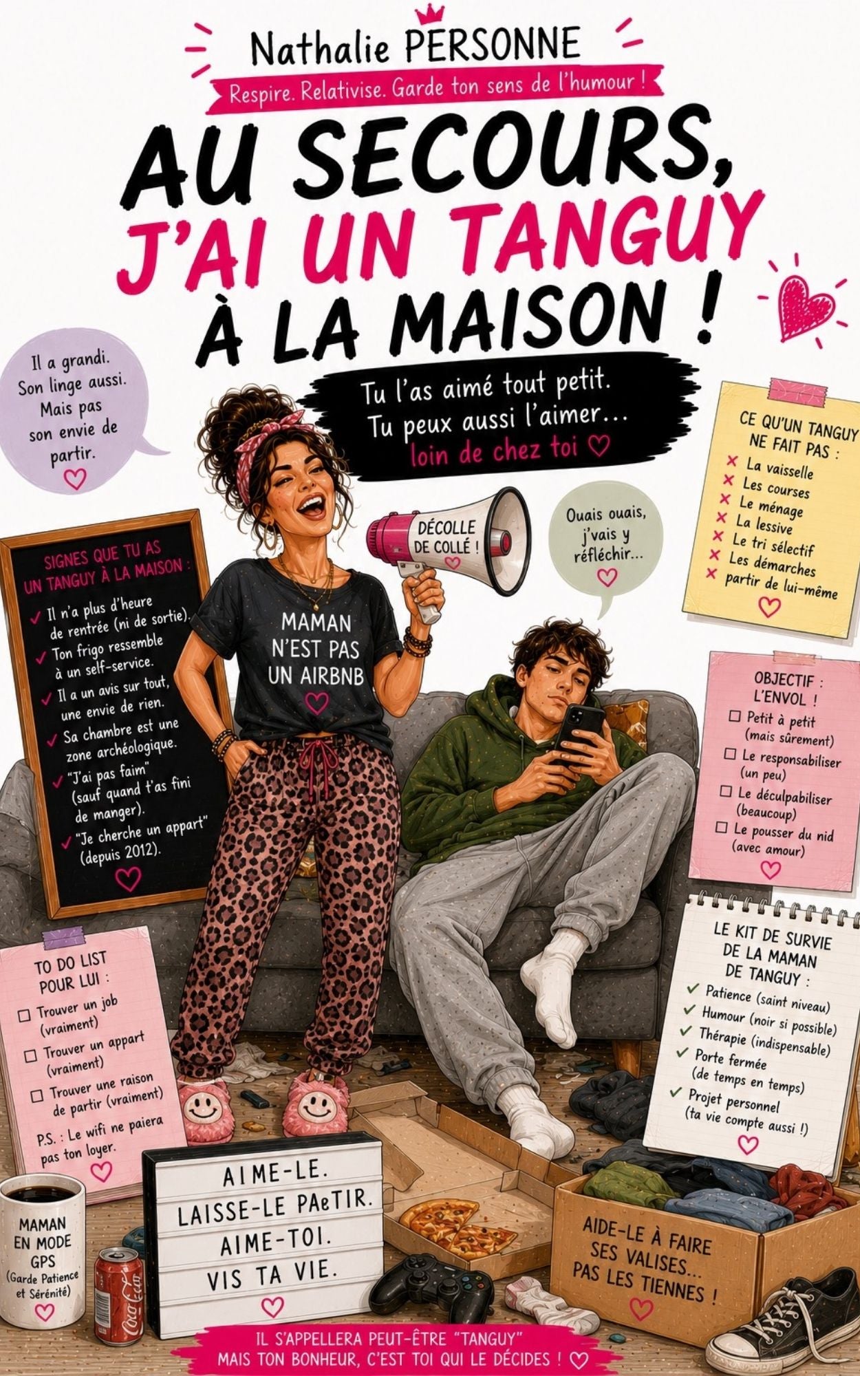 Au secours, j’ai un Tanguy à la maison !: Tu l’as aimé tout petit. Tu peux aussi l’aimer… loin de chez toi - Ebook