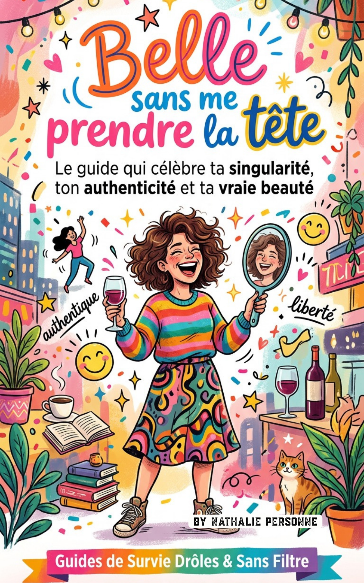 Belle sans me prendre la tête Le guide qui célèbre ta singularité, ton authenticité et ta vraie beauté. - Nathalie Personne