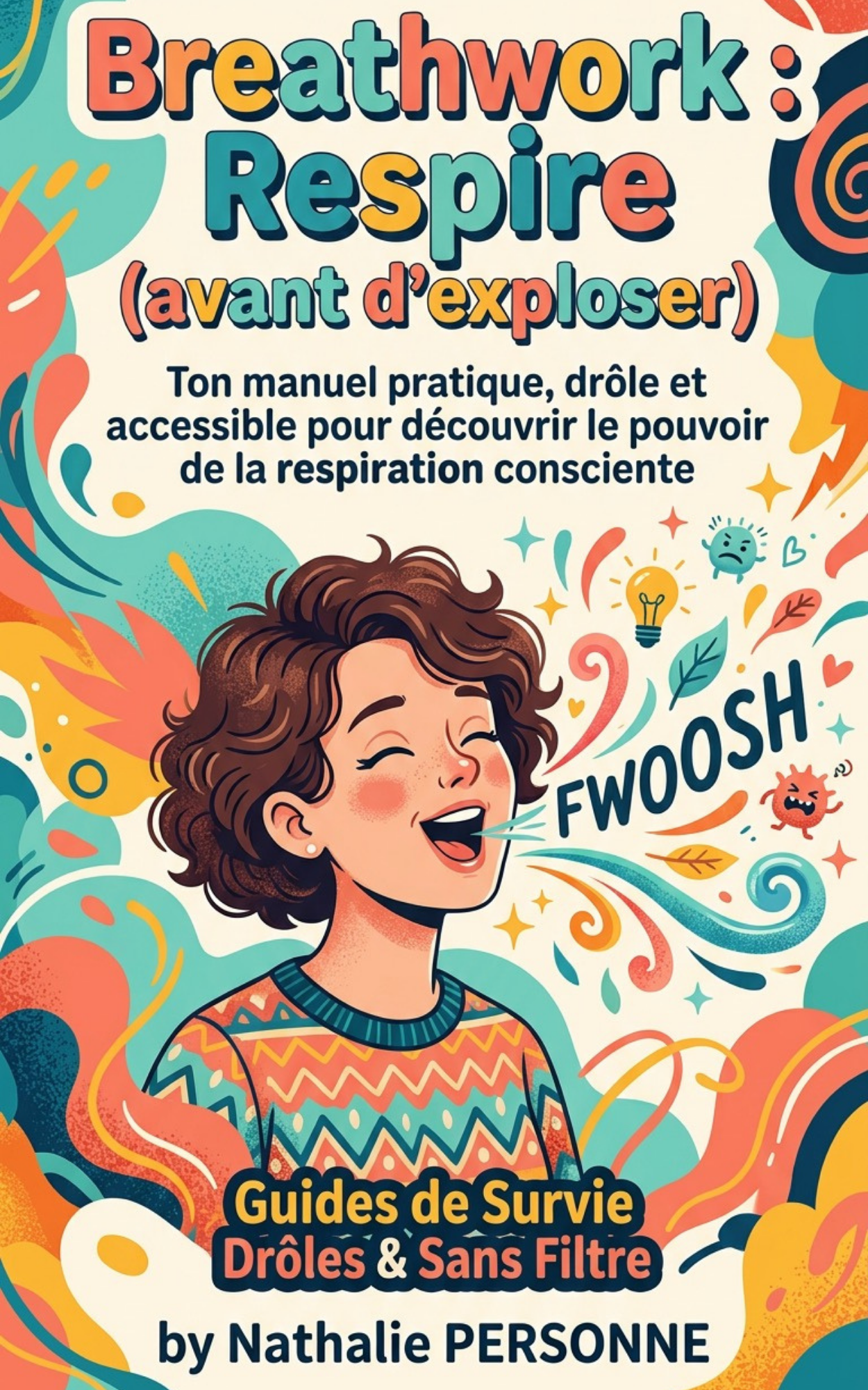 Breathwork : Respire (avant d’exploser): Ton manuel pratique, drôle et accessible pour découvrir le pouvoir de la respiration consciente - Nathalie Personne