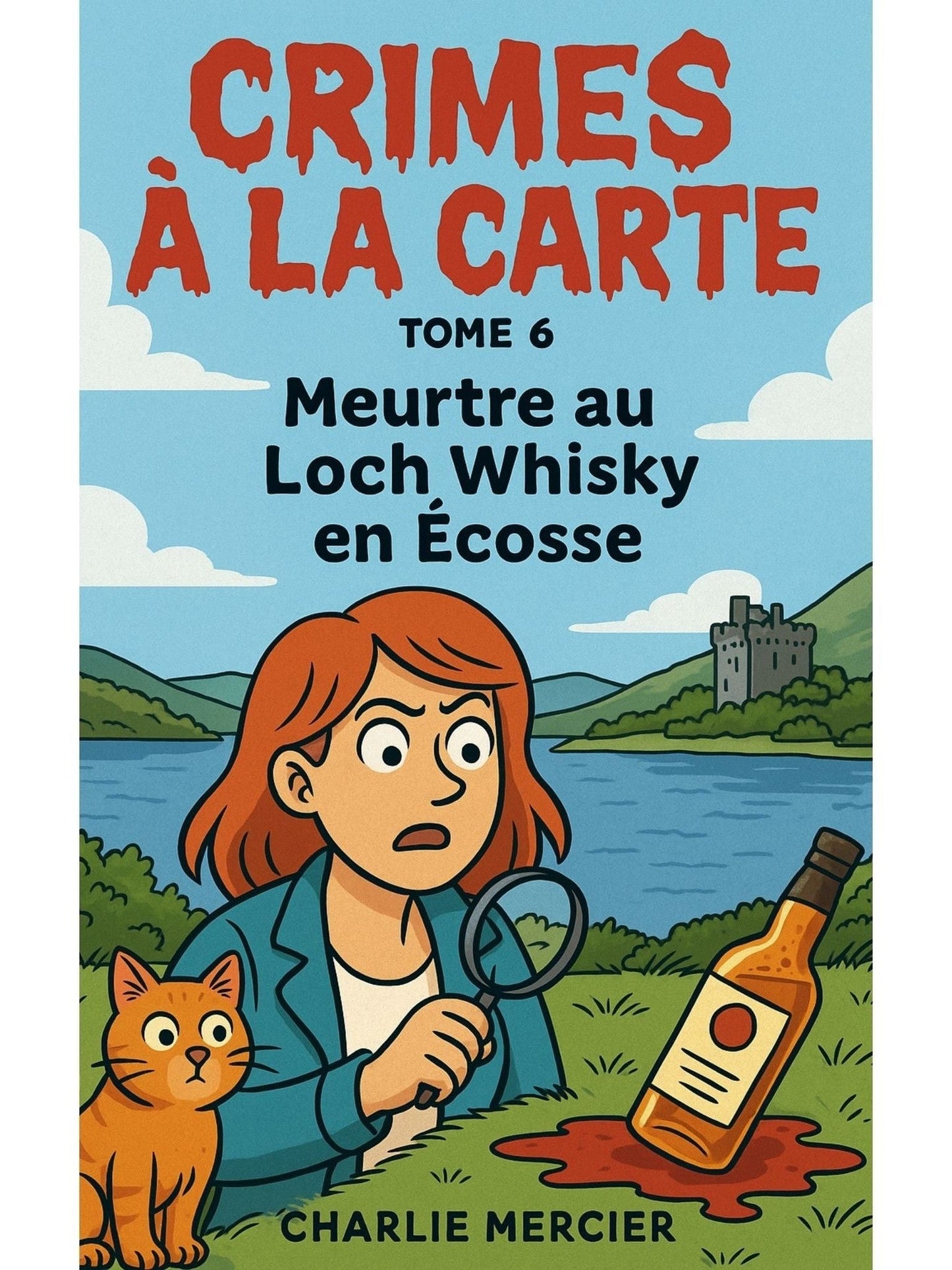 CRIMES À LA CARTE – Tome 6 Meurtre au Loch Whisky -Charlie Mercier
