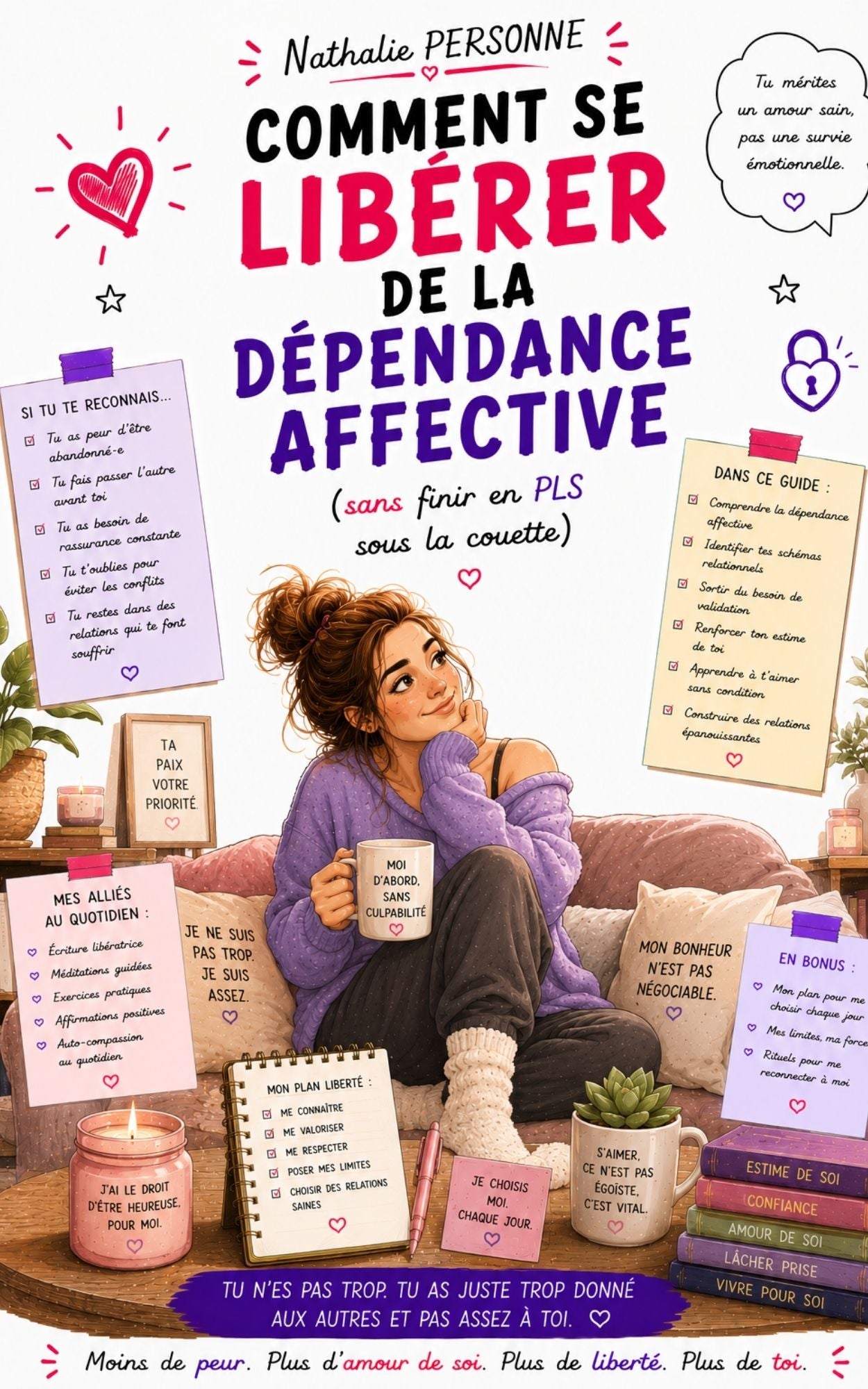 Comment se libérer de la dépendance affective (sans finir en PLS sous la couette) - Nathalie Personne