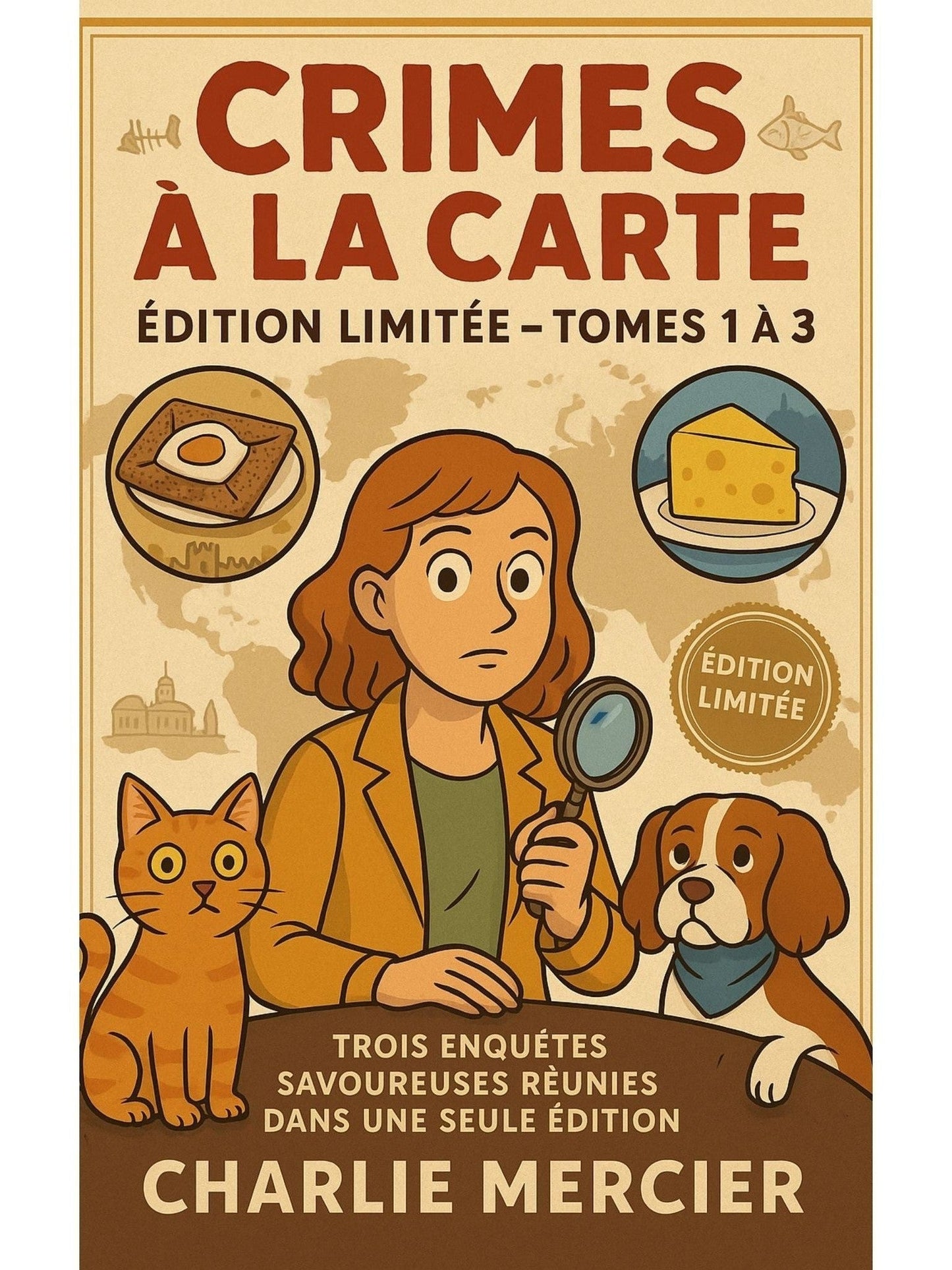 Crimes à la carte : Edition limitée Tomes 1 à 3 - Charlie Mercier