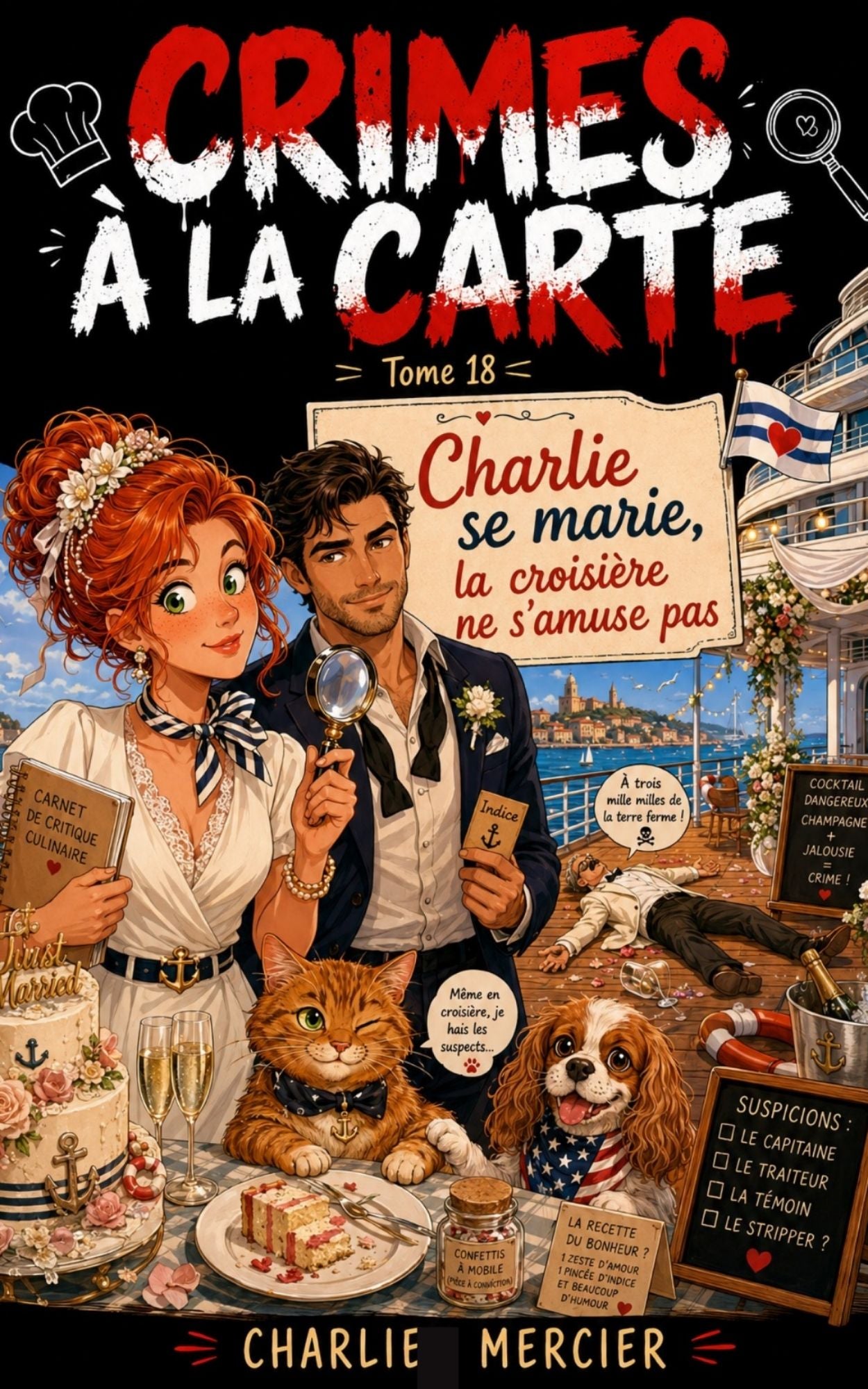 Crimes a la carte - Tome 18 -Charlie se marie - Charlie Mercier