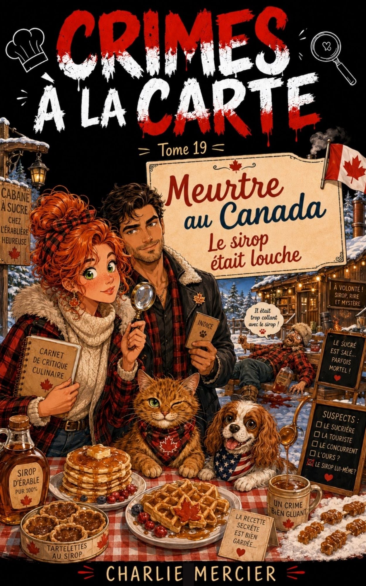 Crimes a la carte - Tome 19 -Meurtre au Canada - Charlie Mercier