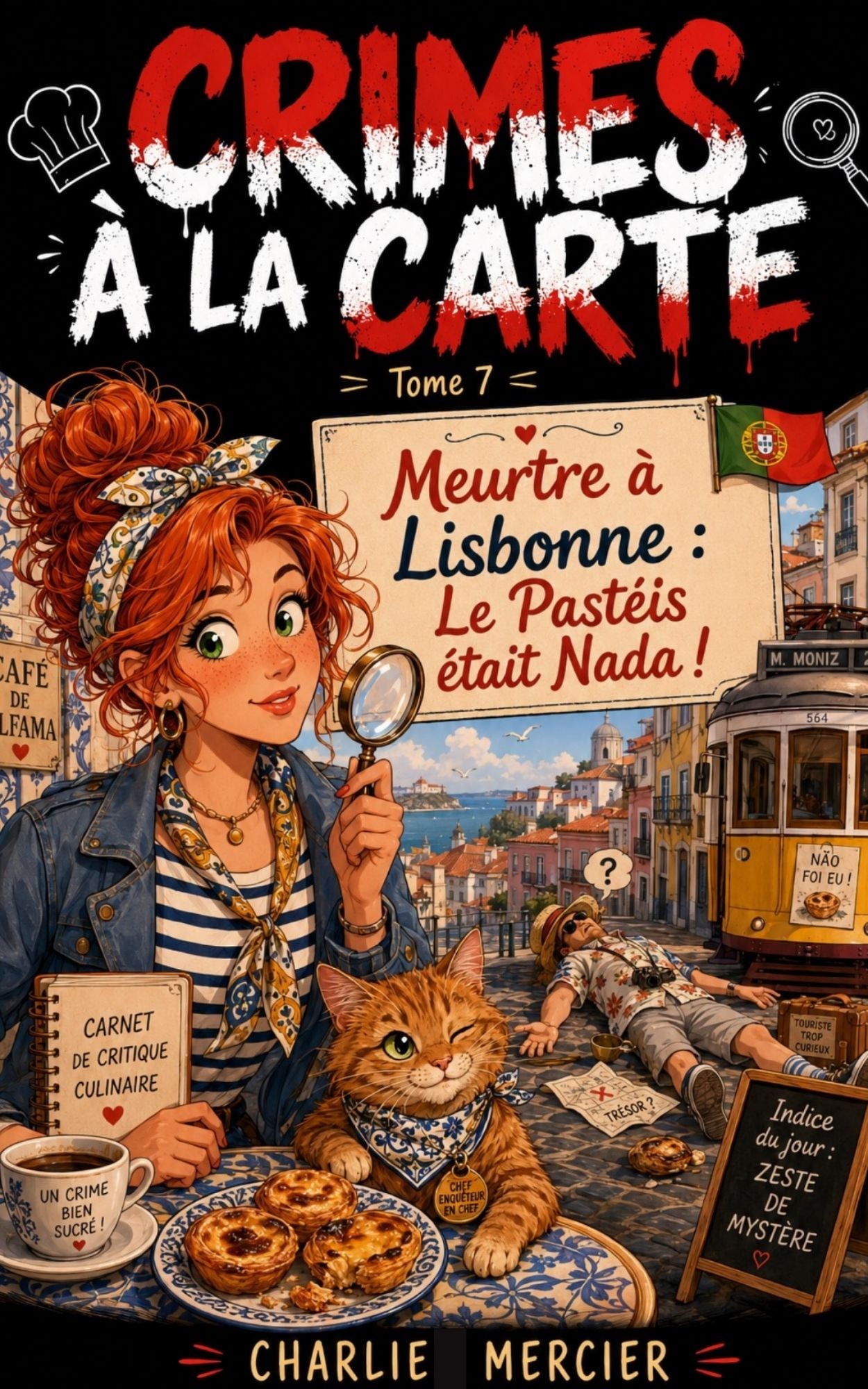 Crimes a la carte - Tome 7 - Meurtre à Lisbonne - Charlie Mercier