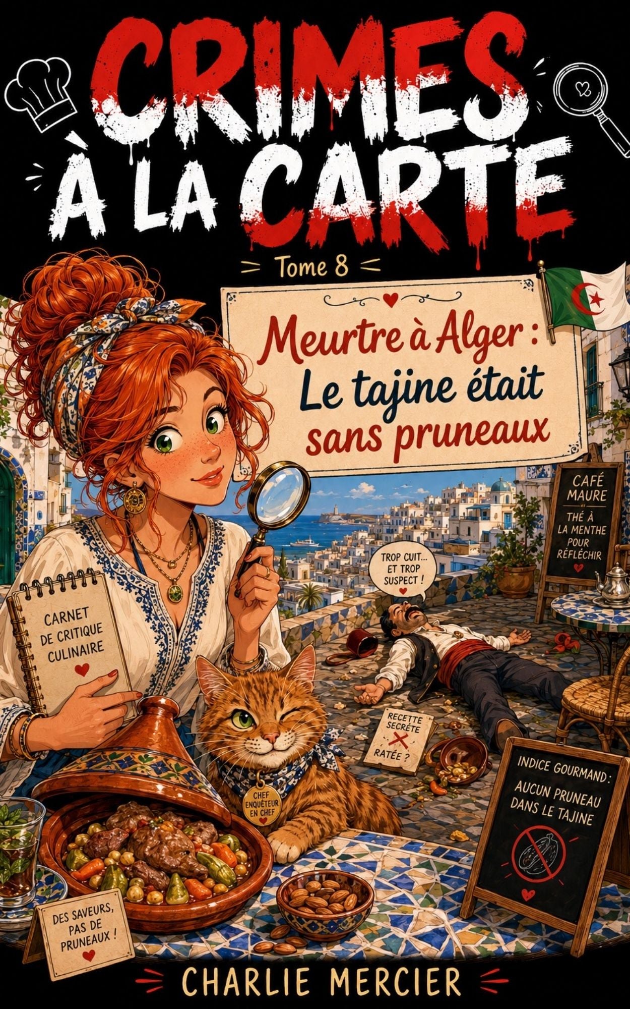 Crimes à la carte - Tome 8 - Meurtre a Alger - Charlie Mercier