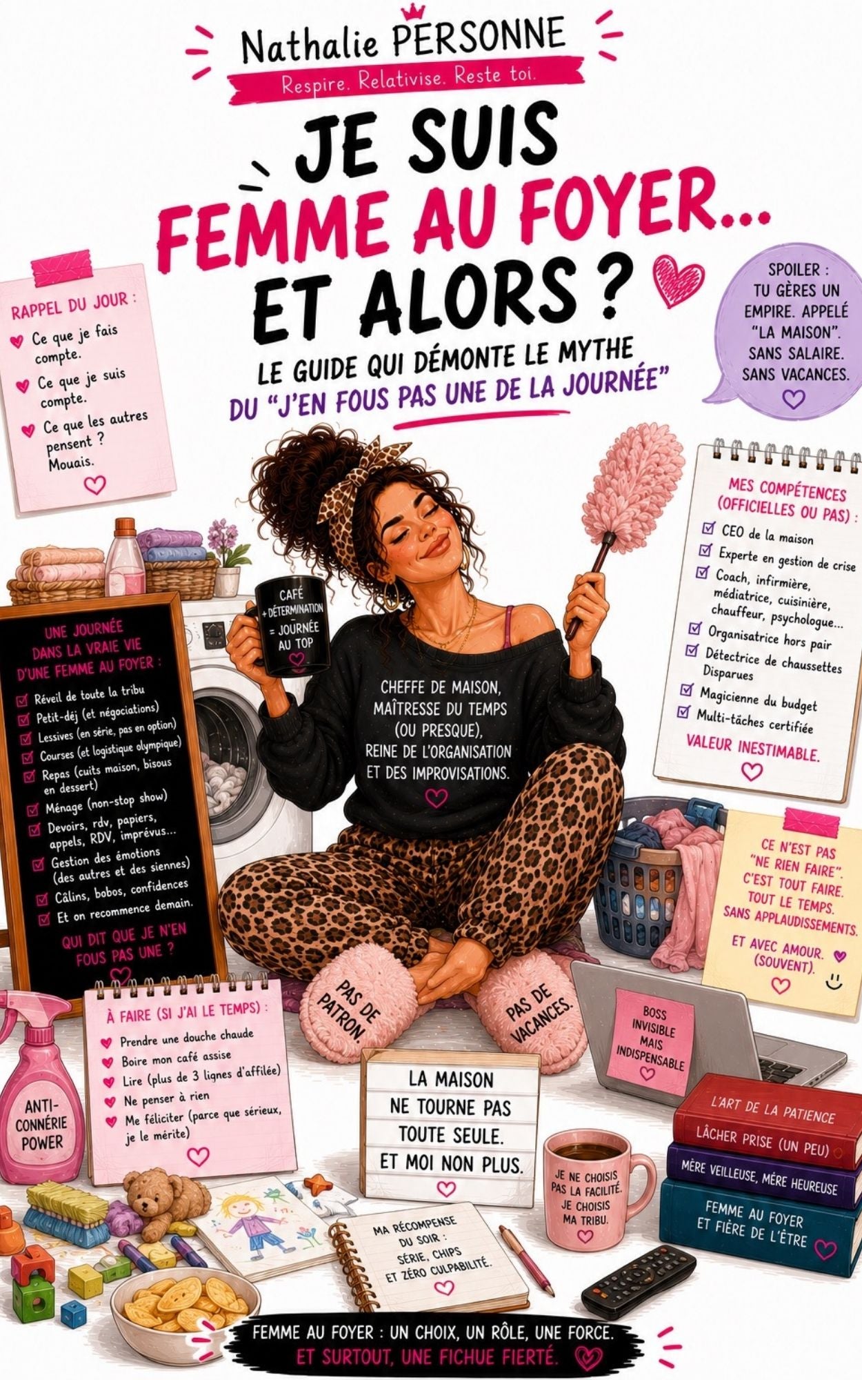 Je suis femme au foyer… et alors ? Le guide qui lève le mythe du “j’en fous pas une de la journée”