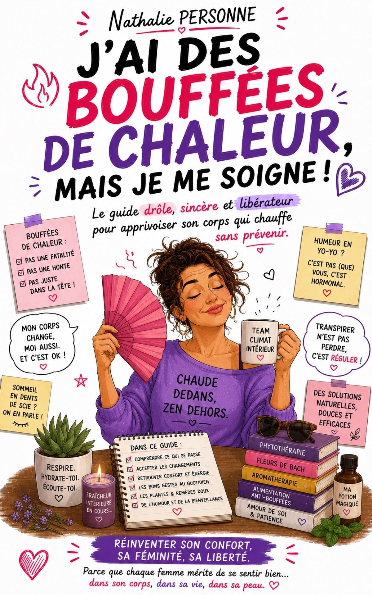 J'ai des bouffées de chaleur, mais je me soigne - réinventer son confort, sa féminité, sa liberté -Nathalie Personne
