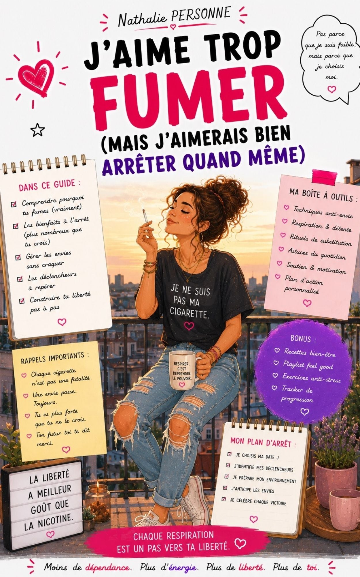 J'aime trop fumer - (Mais j'aimerais bien arrêter quand même) - Nathalie Personne