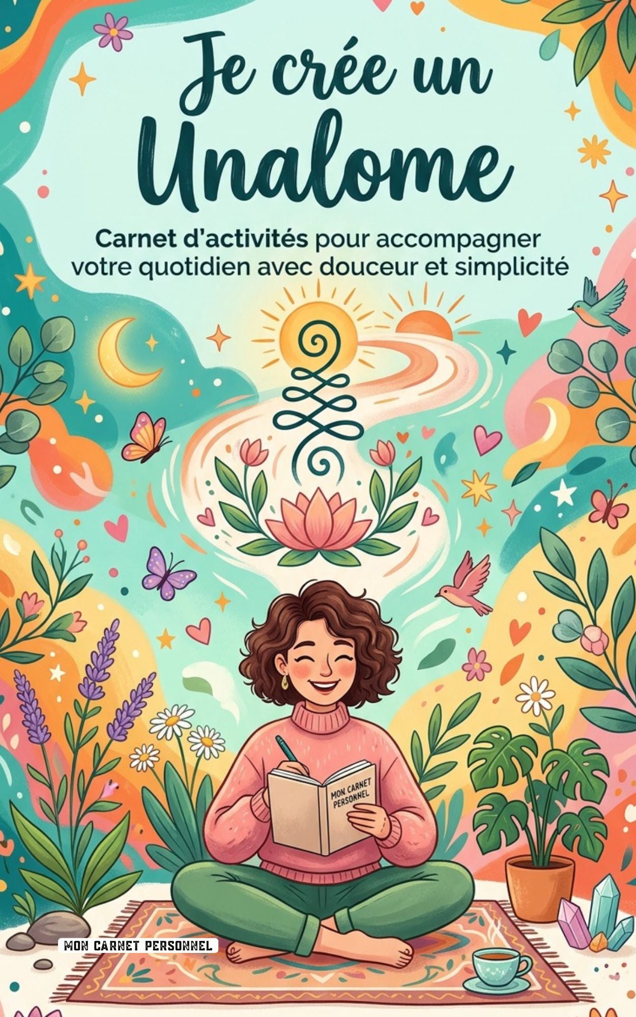 Je crée un Unalome - Mon Carnet Personnel
