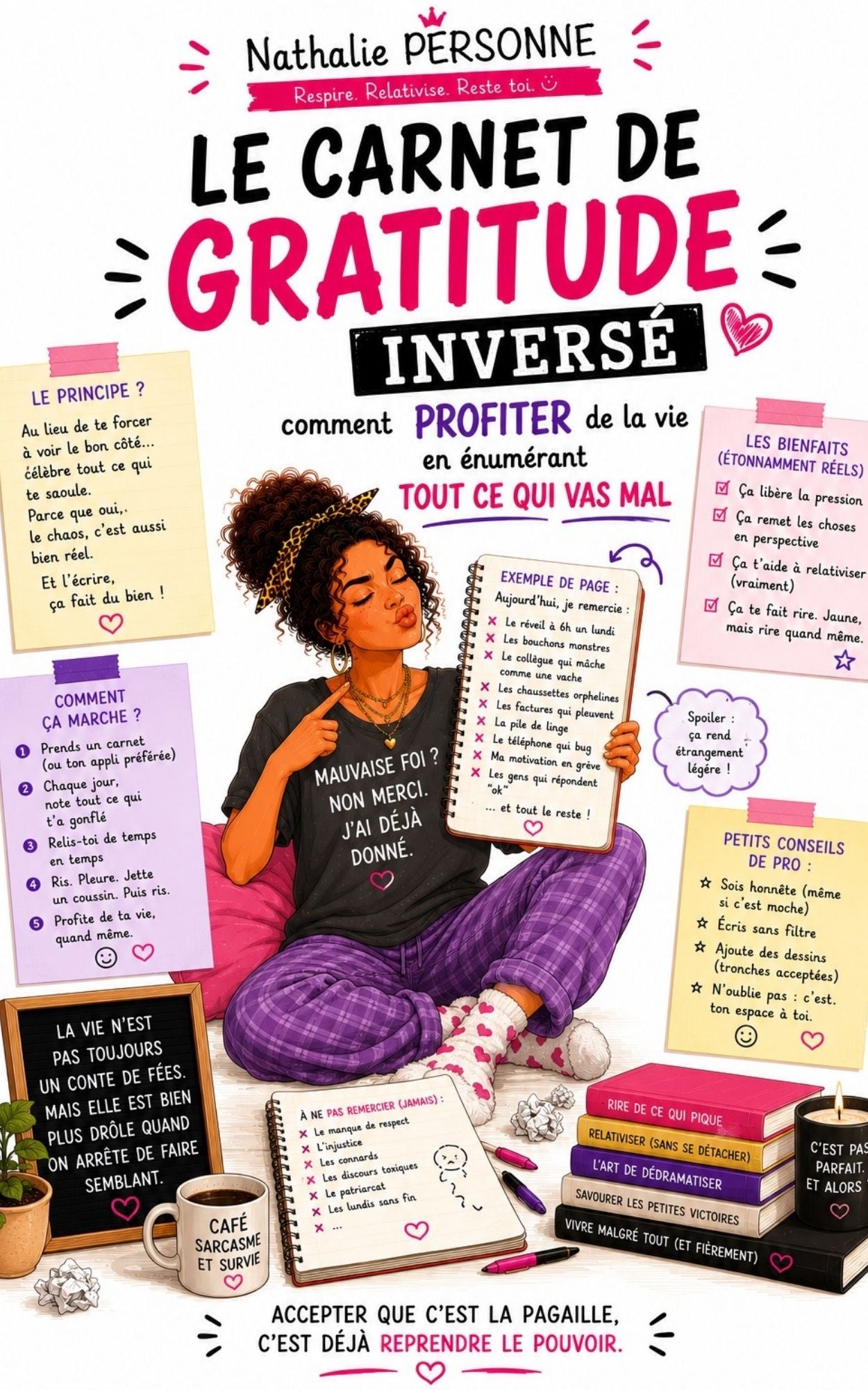 Le Carnet de Gratitude Inversé : Comment Profiter de la Vie en Énumérant Tout Ce Qui Va Mal