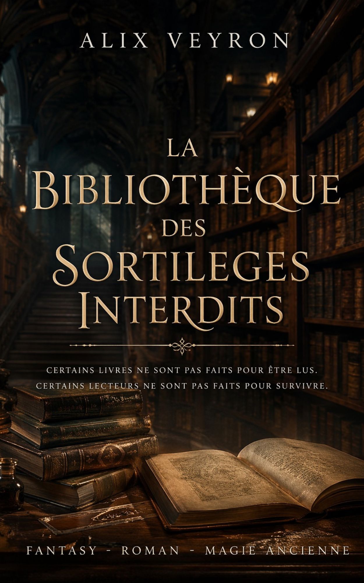 La bibliotheque des sortileges interdits - Alix Veyron