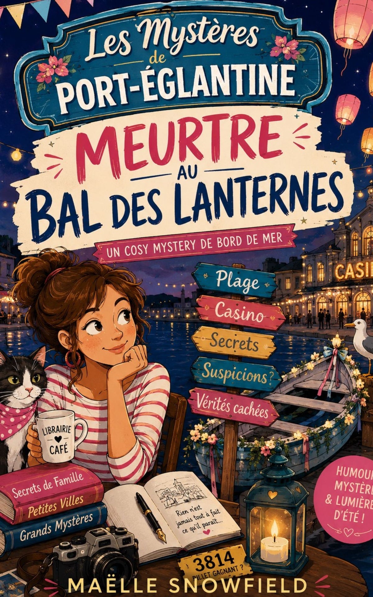 Les Mystères de Port-Eglantine - Meurtre au Bal des Lanternes - Maelle Snowfield