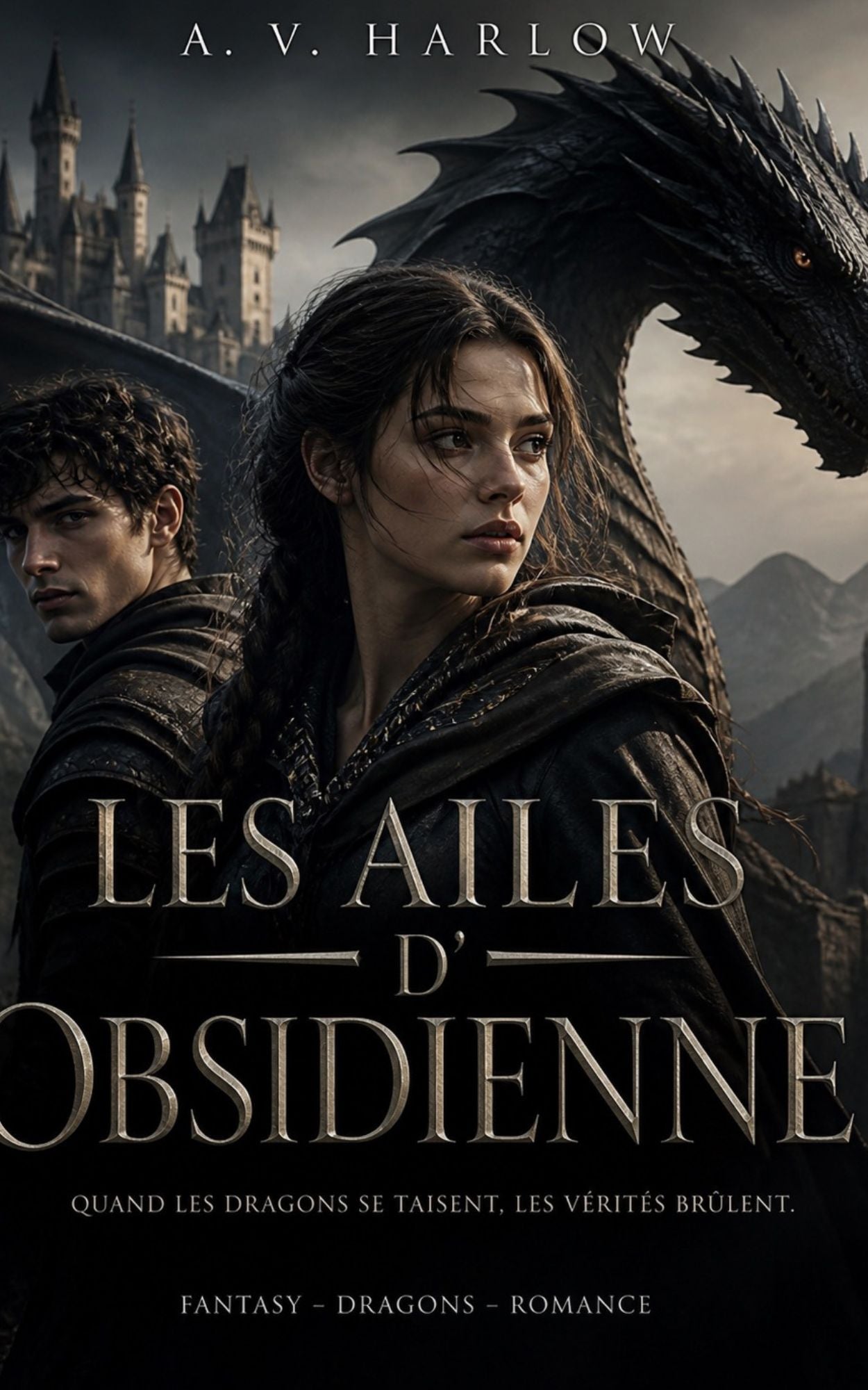 Les ailes d'Obsidienne - A. V. Harlow