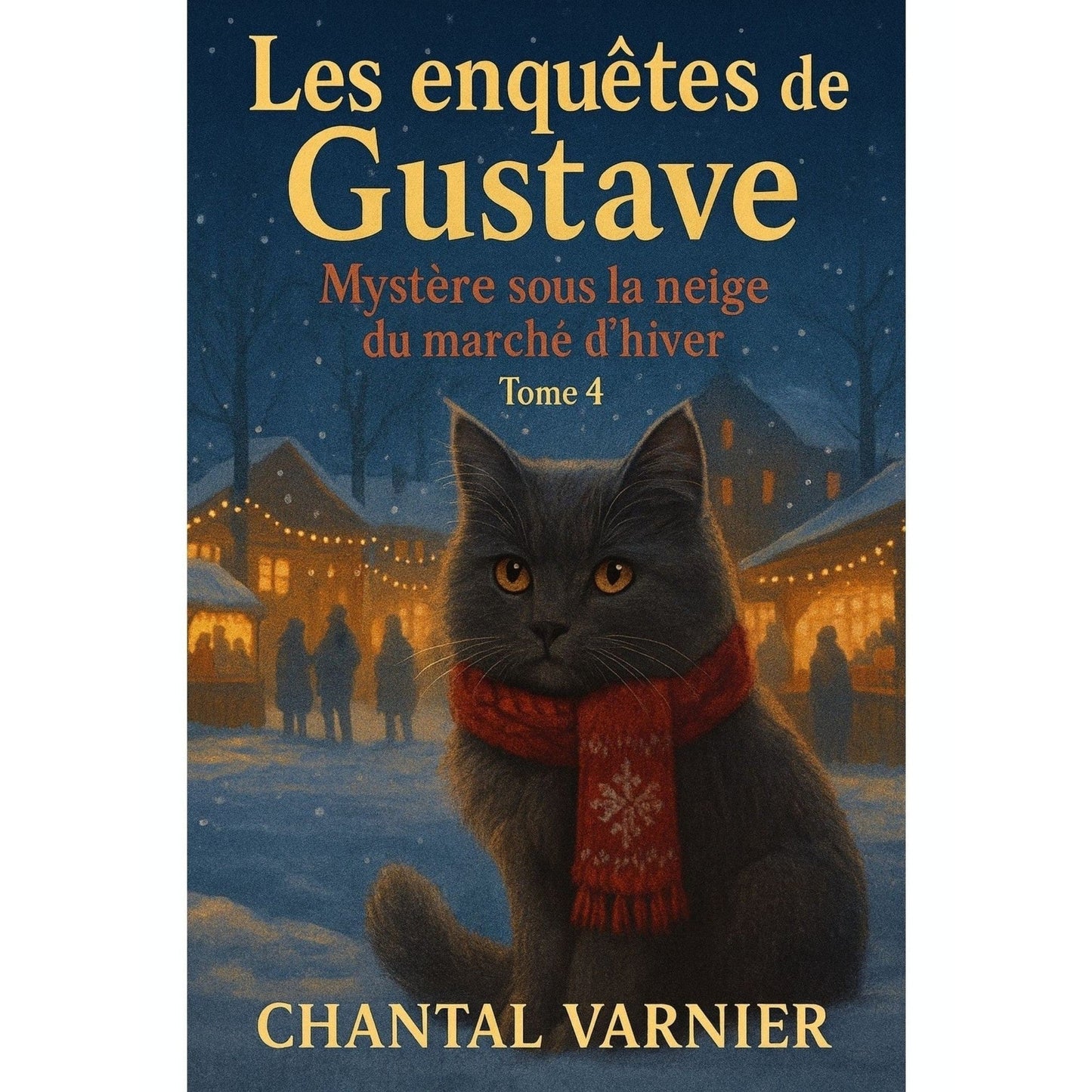 Les enquetes de Gustave - Tome 4 Mystere sous la neige du marche d hiver - Chantal Varnier