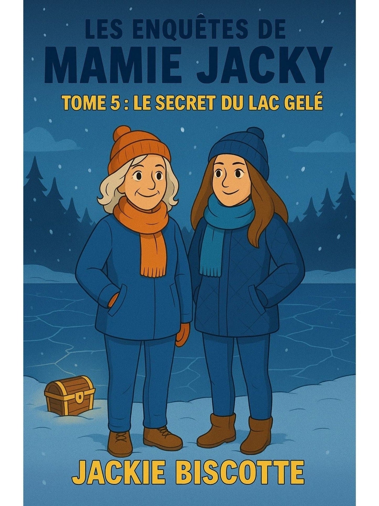 Les enquetes de mamie Jacky - Tome 5 Le secret du lac gele - Jackie Biscotte