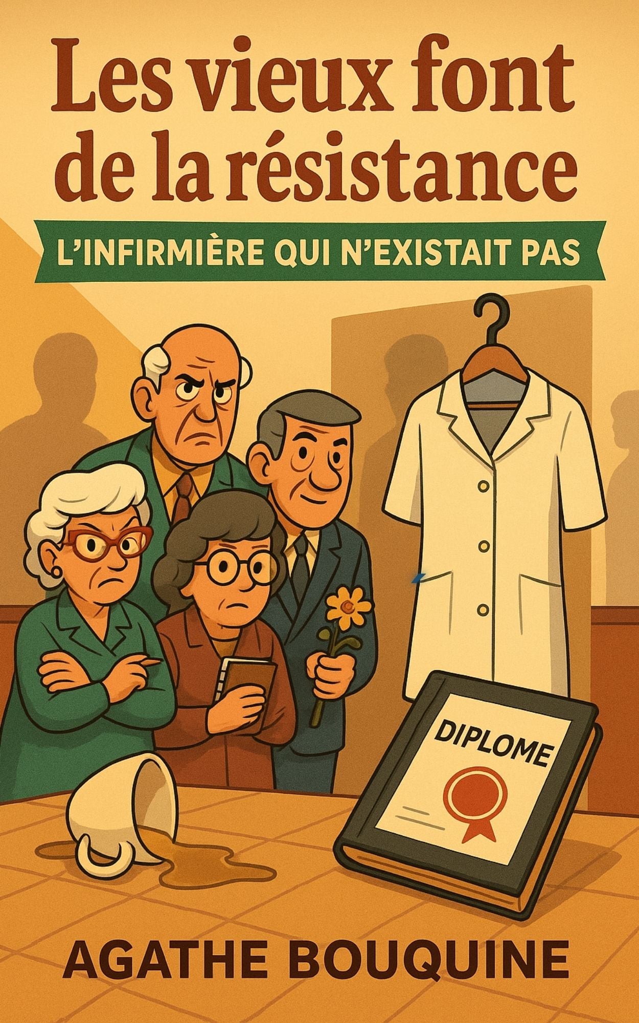 Les vieux font de la résistance - L'infirmière qui n'existait pas - Agathe Bouquine