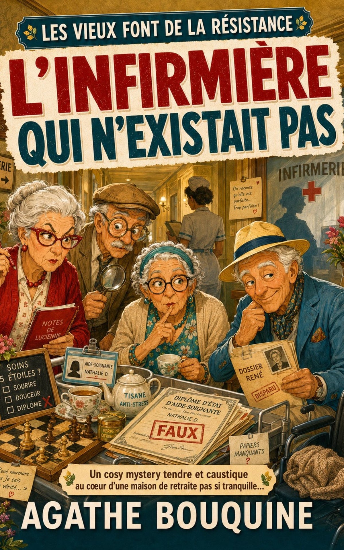 Les vieux font de la résistance - L'infirmière qui n'existait pas - Agathe Bouquine