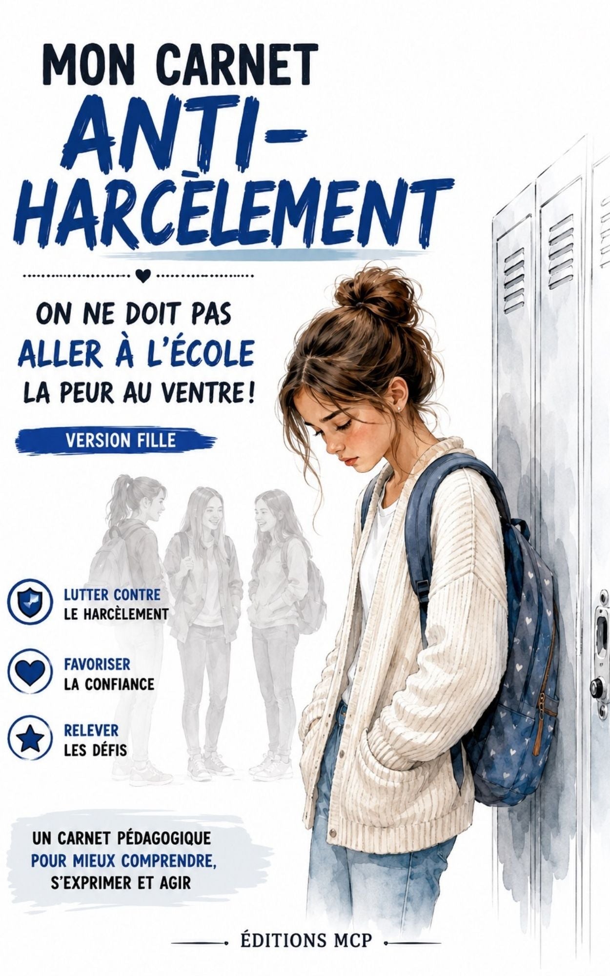 Mon carnet anti-harcèlement (version fille)