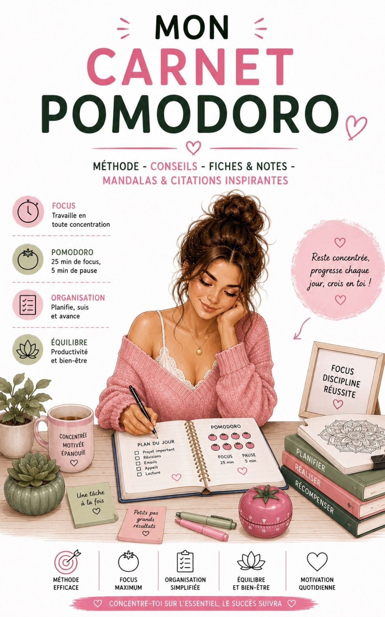 Mon carnet Pomodoro