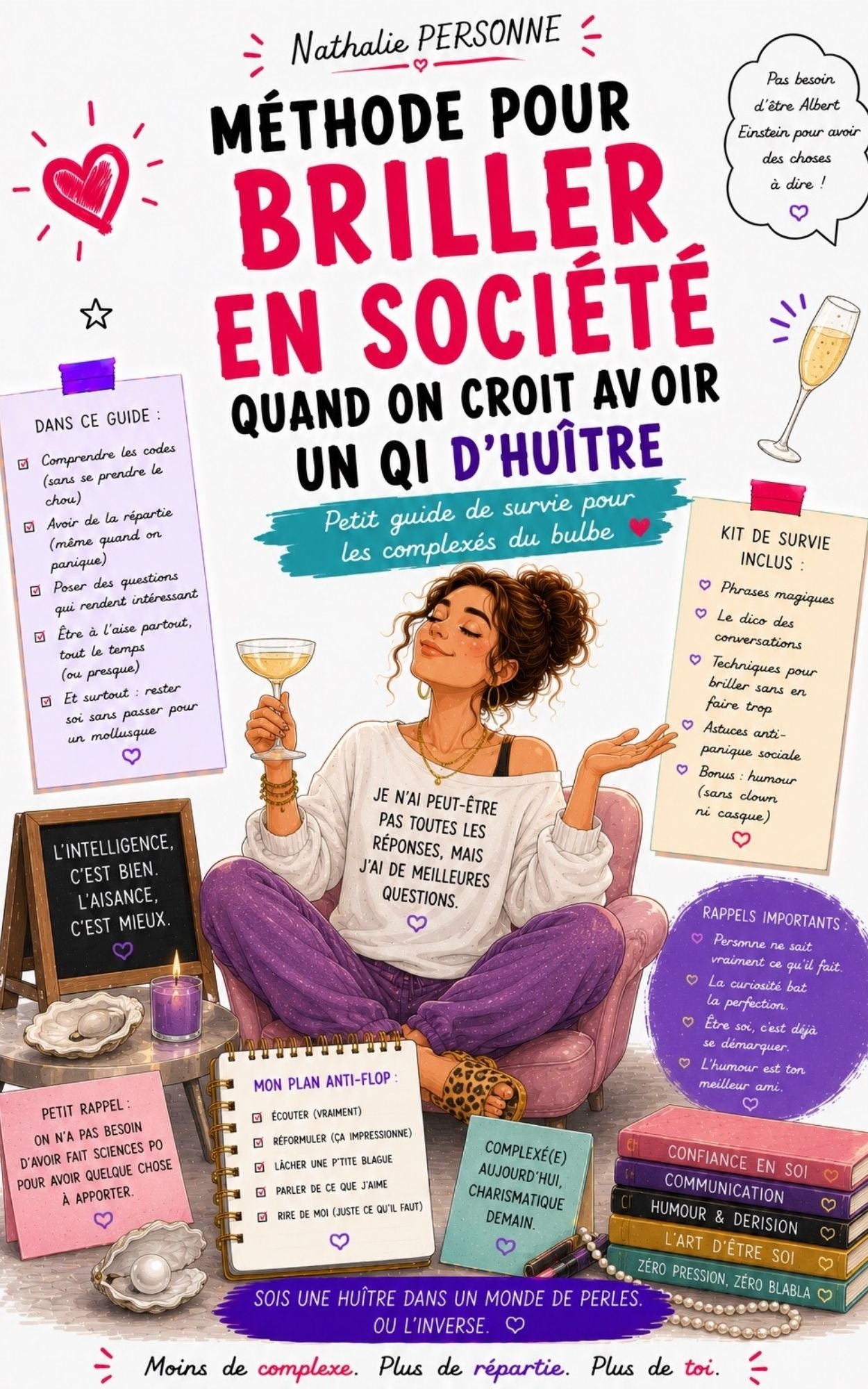 Méthode pour briller en société quand on croit avoir un QI d'huitre - Nathalie Personne