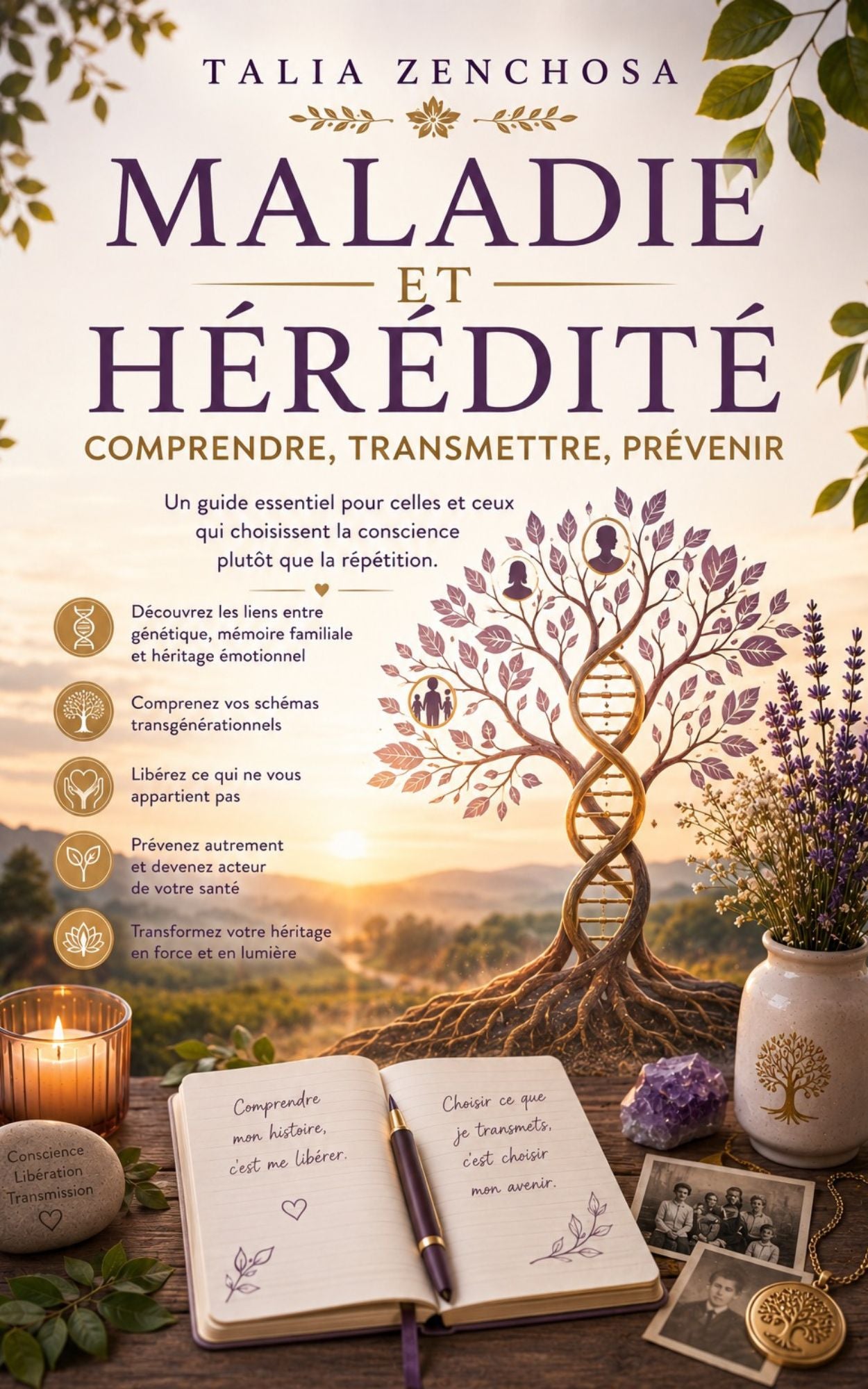 Maladie et hérédité - comprendre, transmettre, prevenir - Talia Zenchosa