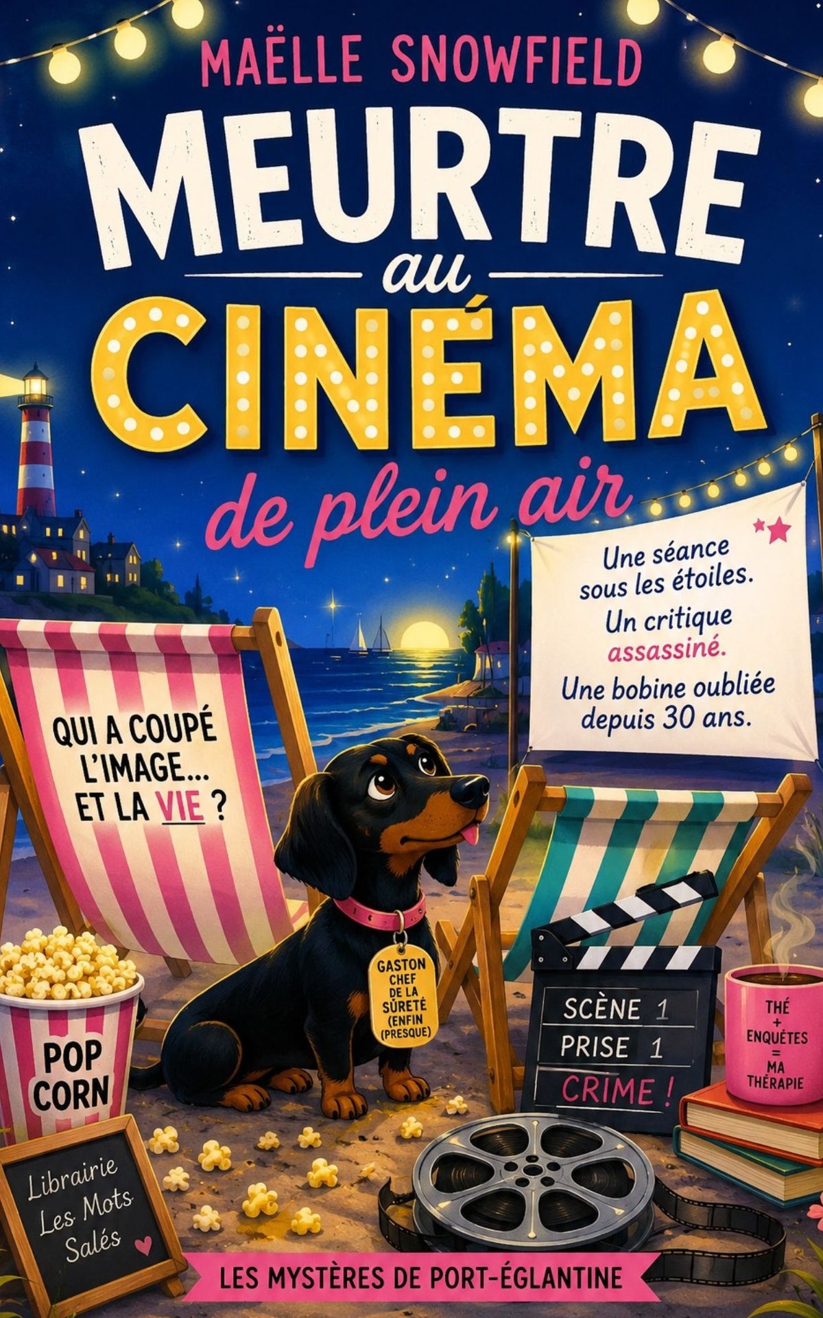 Meurtre au cinéma de plein air - Maelle Snowfield
