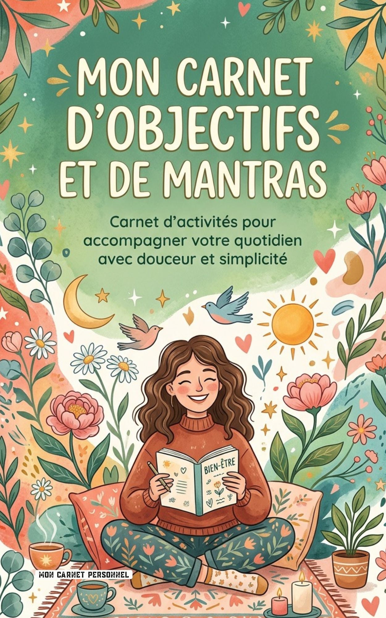 Mon Carnet d'objectifs et de mantras - Mon Carnet Personnel