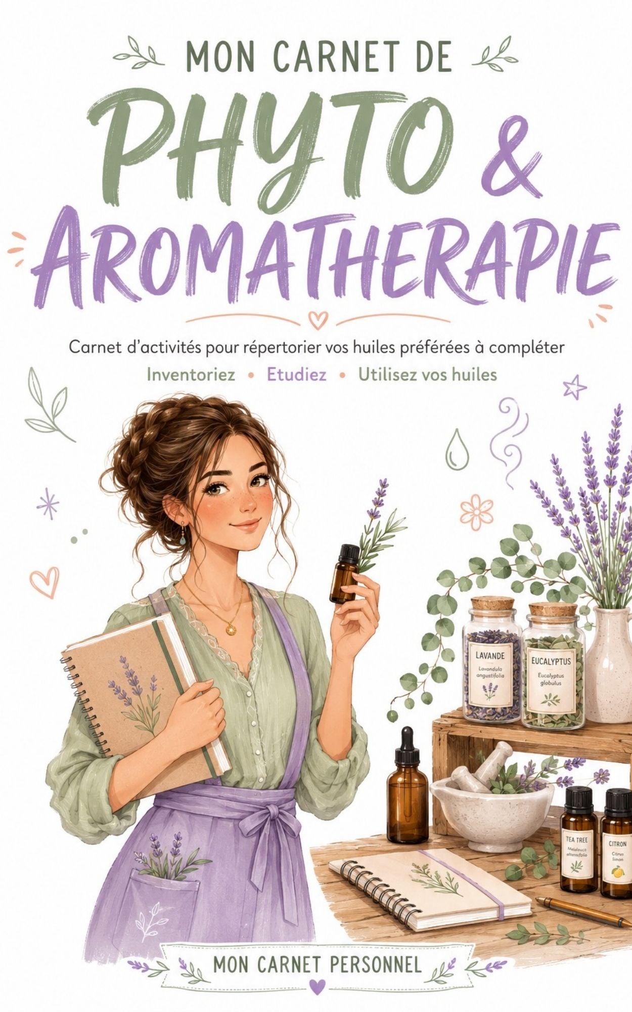 Mon carnet de phyto et aromathérapie - Mon Carnet Personnel