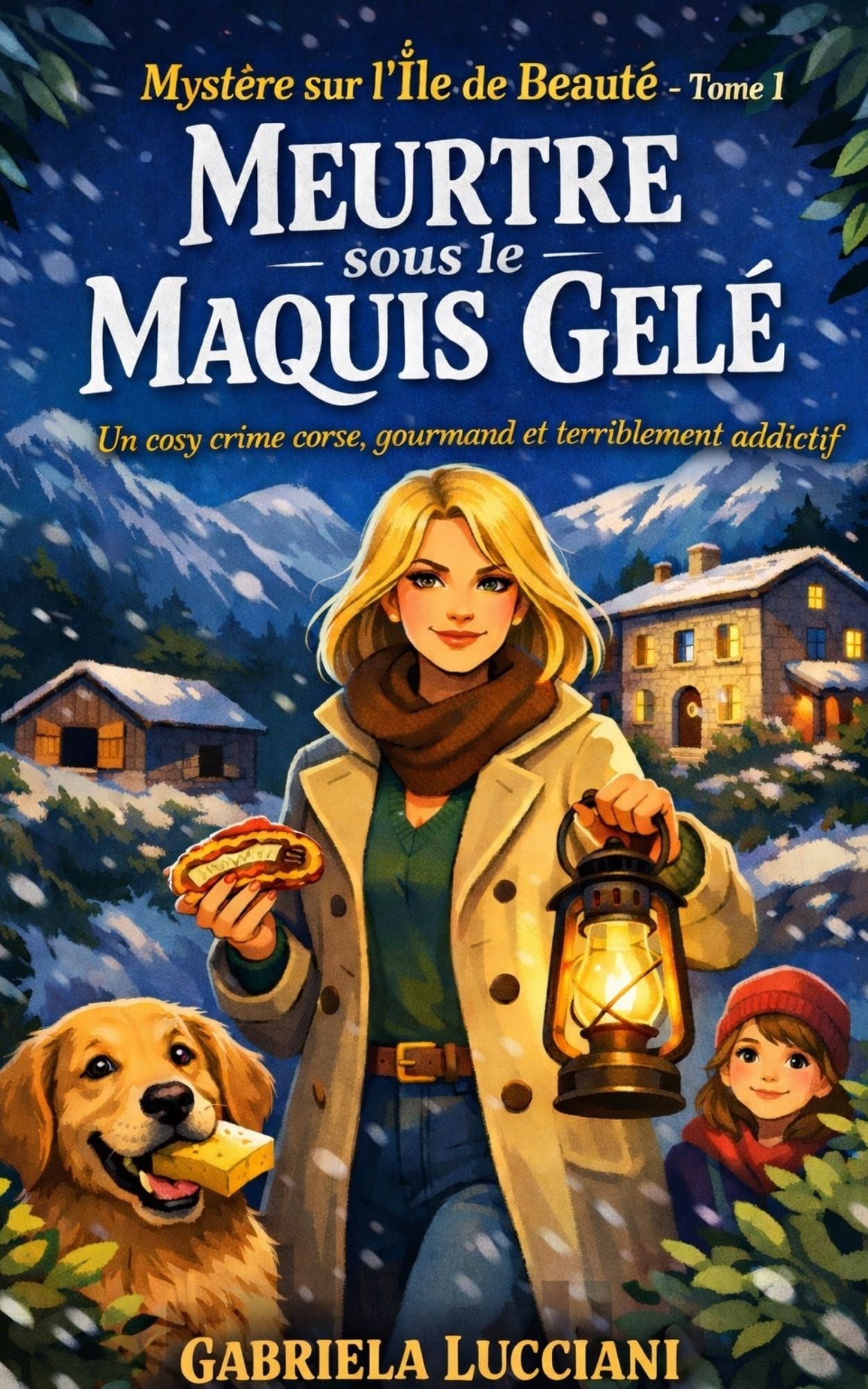 Mystère sur l'Ile de Beauté Tome 1 Meurtre sous le Maquis Gelé, Gabriela Lucciani