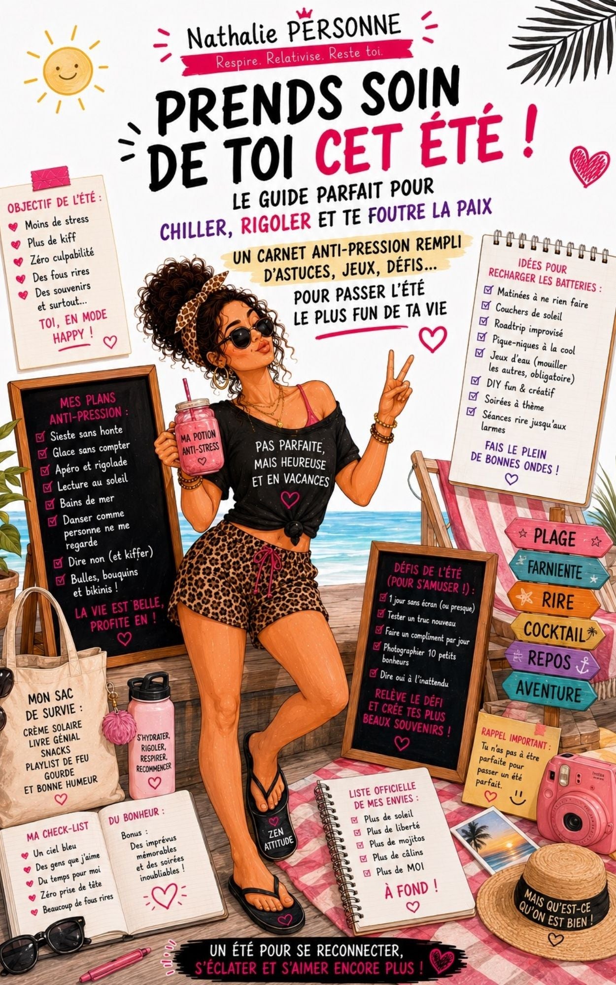 Prends soin de toi cet été ! (Le guide parfait pour chiller, rigoler et te foutre la paix)