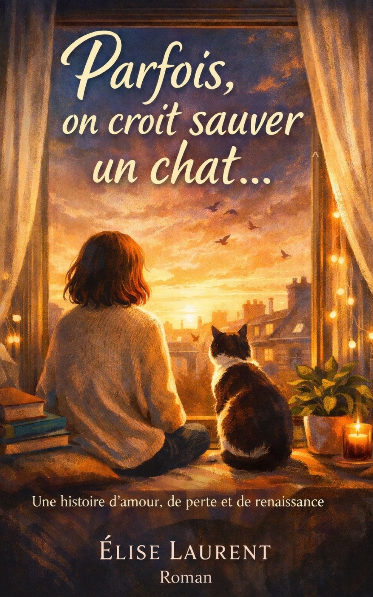 Parfois, on croit sauver un chat ... - Elise Laurent
