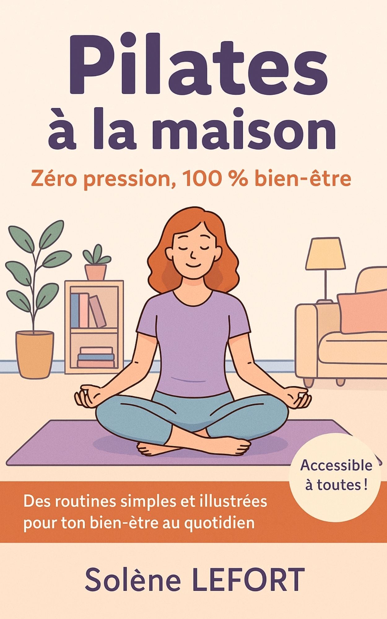 Pilates à la maison zéro pression, 100% bien-être - Solène Lefort