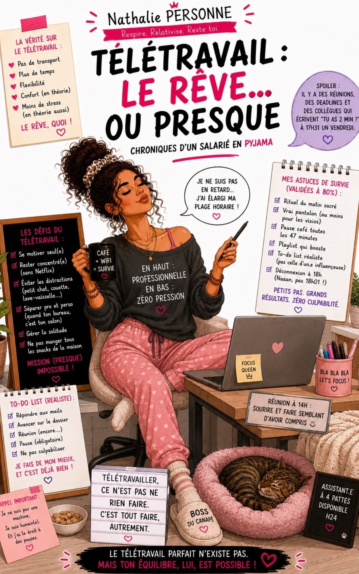 Télétravail : le rêve ... ou presque - Nathalie Personne