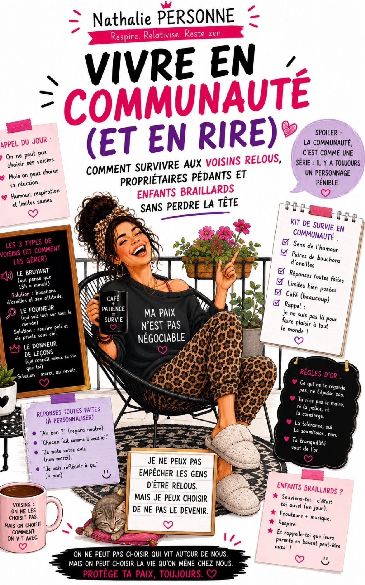 Vivre en communauté (et en rire) - Comment survivre aux voisins relous- Nathalie Personne