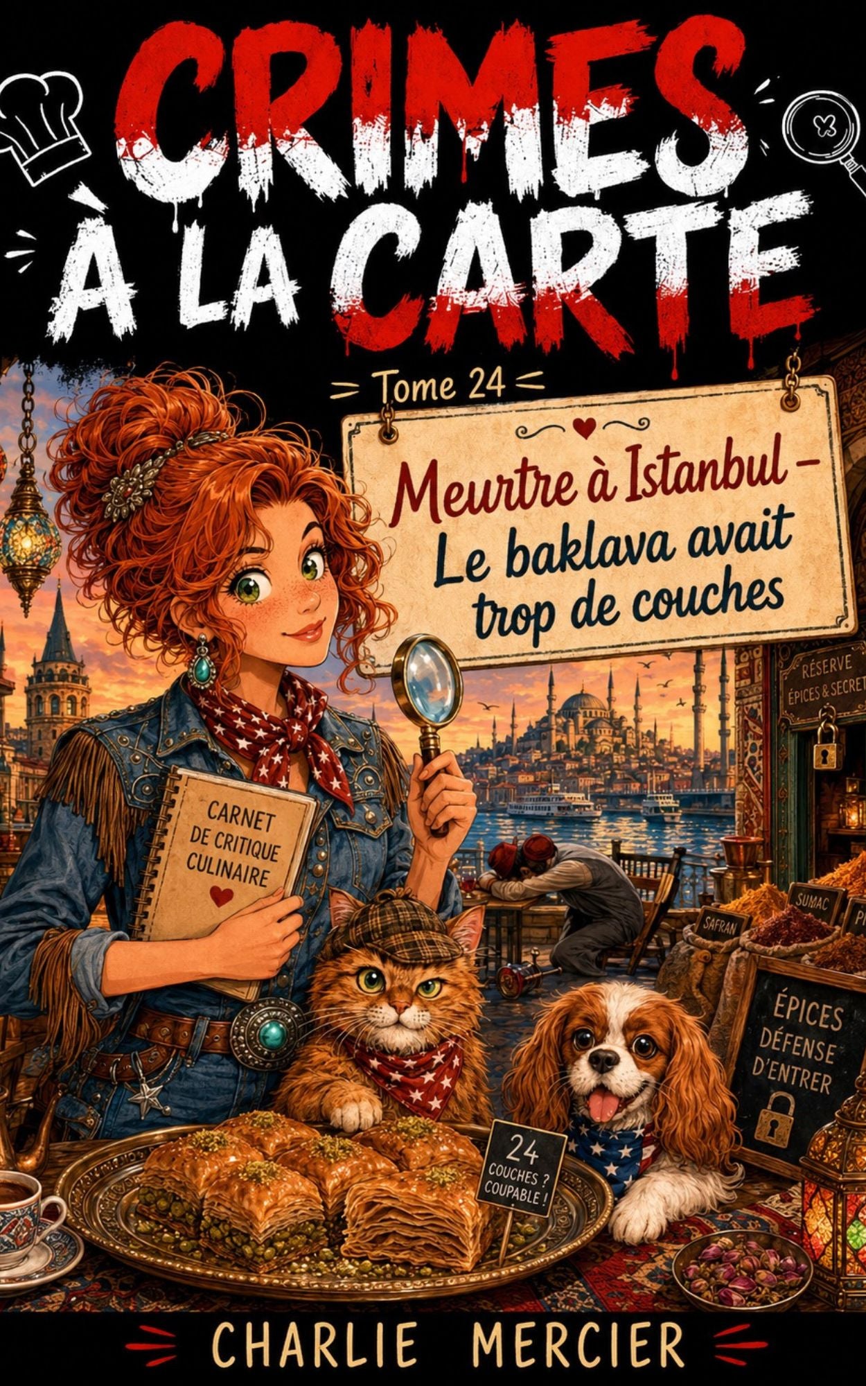 Crimes à la carte - Tome 24 Meurtre à Istanbul Le baklava avait trop de couches