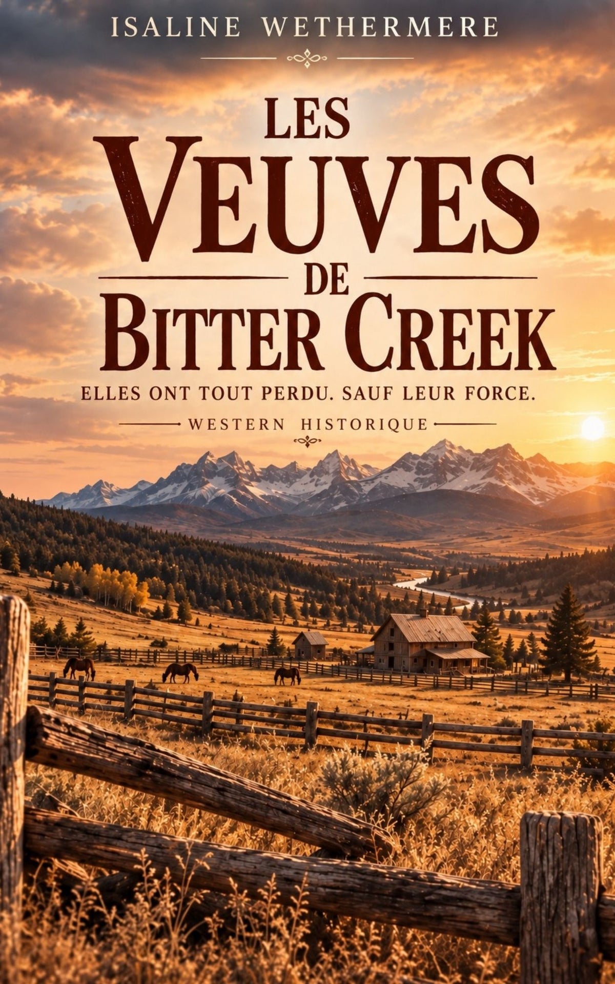 Les Veuves de Bitter Creek — Isaline Wethermere