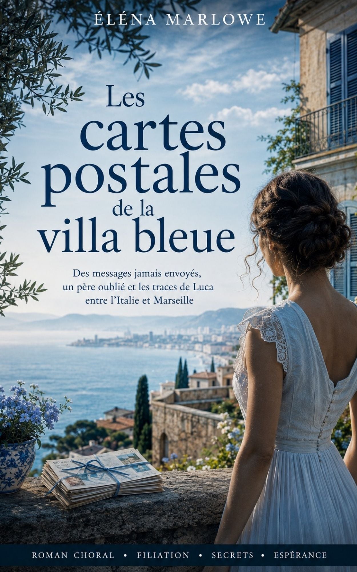 Les cartes postales de la villa bleue