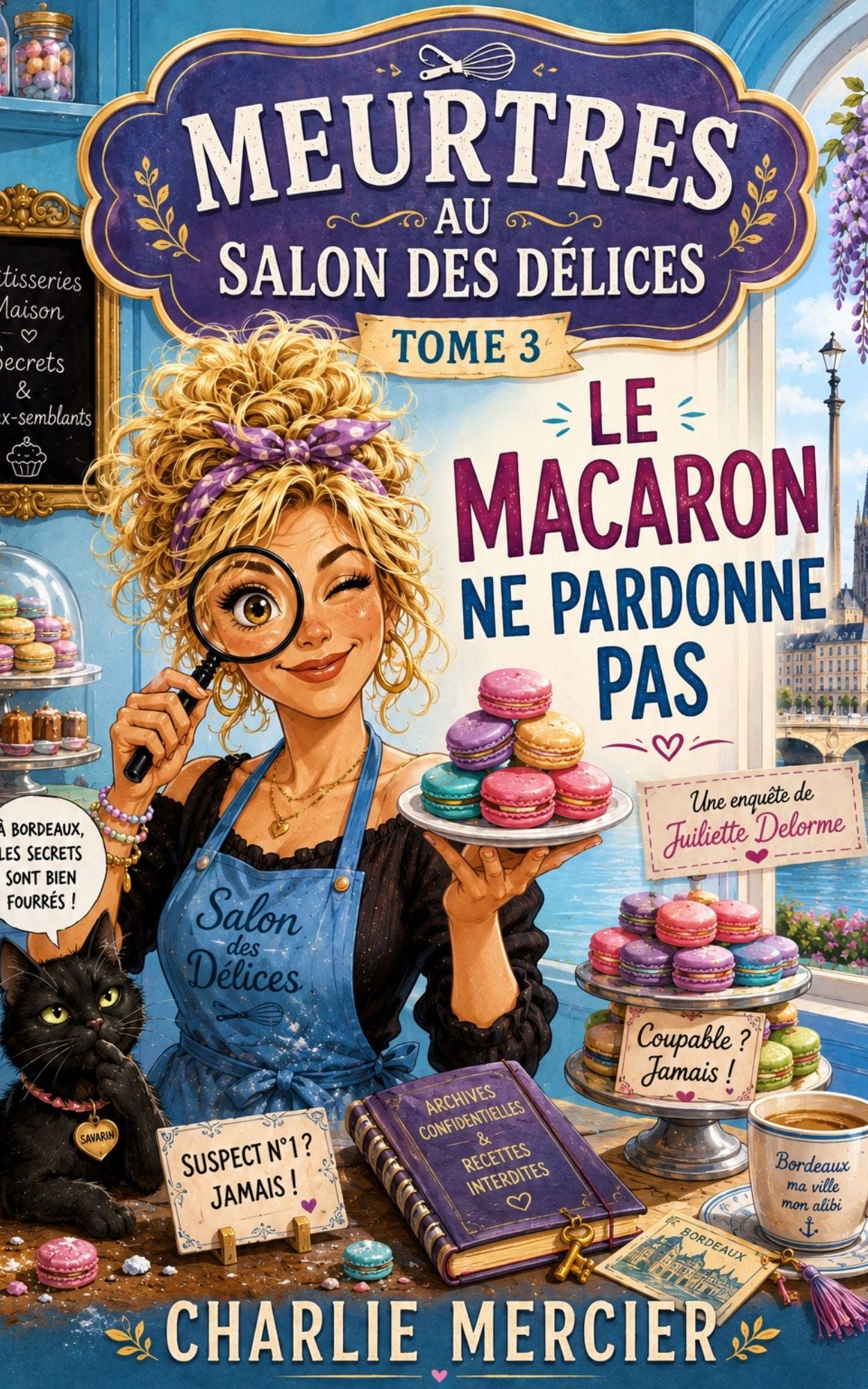 Meurtres au Salon des délices - Tome 3 Le Macaron ne pardonne pas