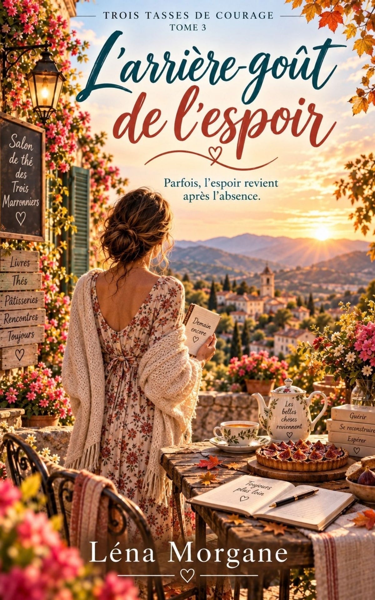 Trois tasses de courage — Tome 3 : L’Arrière-goût de l’espoir — Léna Morgane