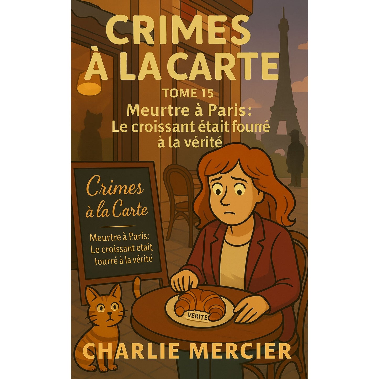 Crimes à la carte : Tome 15 - Meurtre à Paris - Le croissant était fourré à la vérité