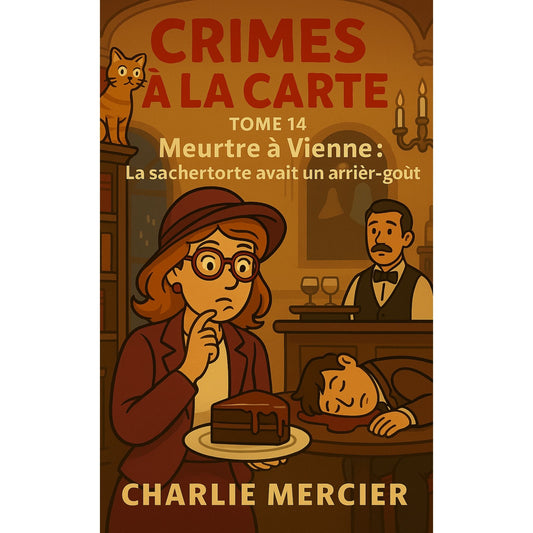 Crimes à la carte : Tome 14 - Meurtre à Vienne - Le Sachertorte avait un arrière-gout