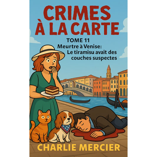 Crimes à la carte : Tome 11 - Meurtre à Venise - Le Tiramisu avait des couches suspectes