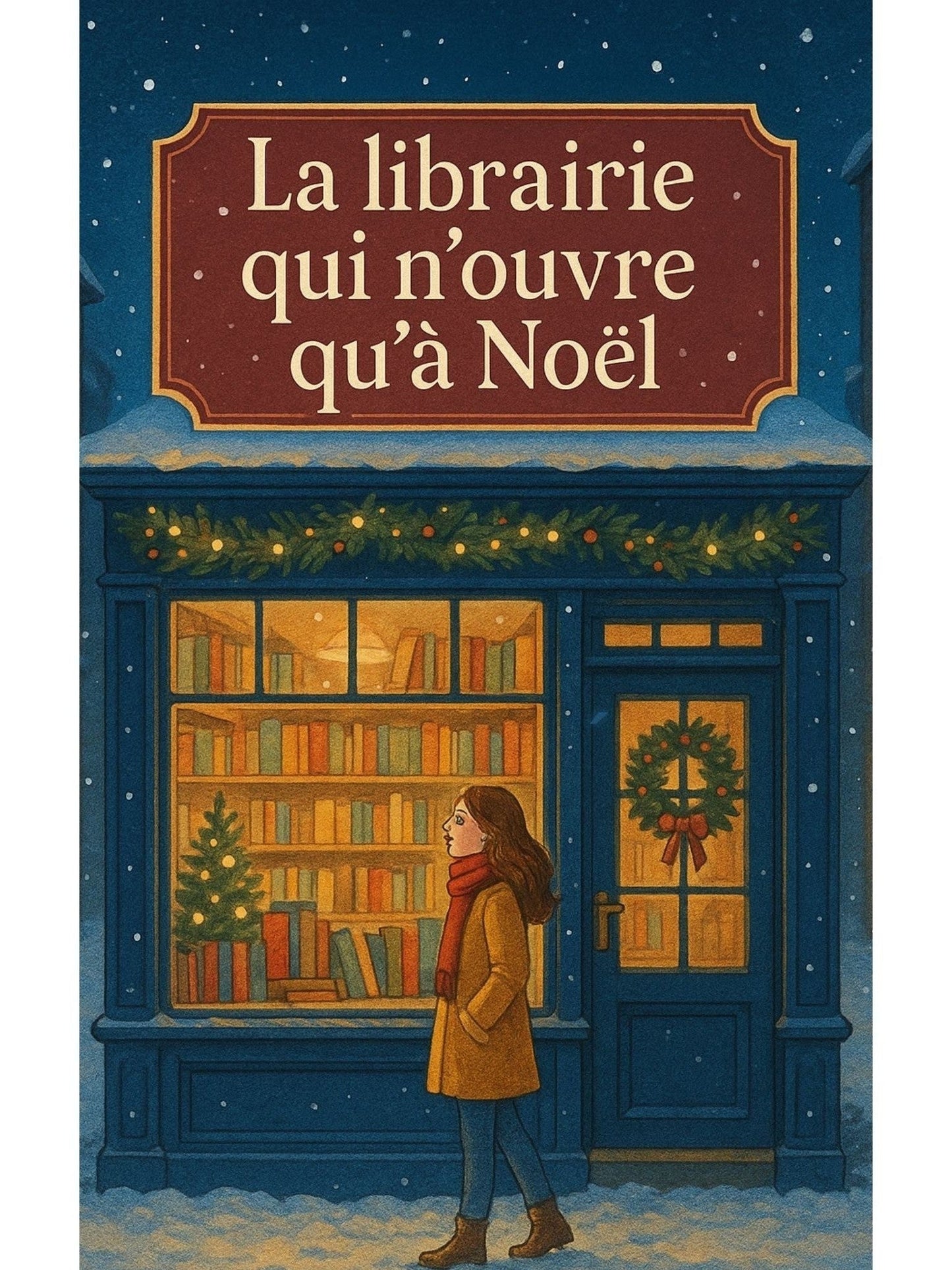 La librairie qui n'ouvre qu'à Noel - Editions MCP