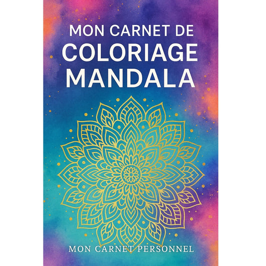 Carnet de coloriage Mandala