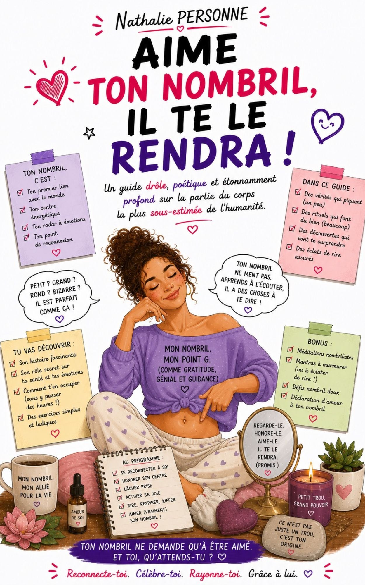 Aime ton nombril, il te le rendra! - tom nombril ne demande qu'à être aimé -Nathalie Personne