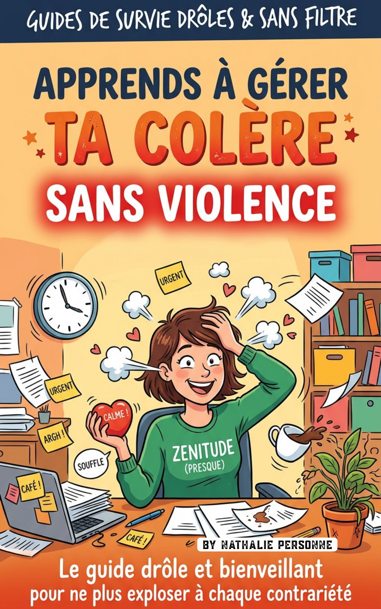 Apprends à gérer ta colère sans violence Le guide drôle et bienveillant pour ne plus exploser à chaque contrariété - Nathalie Personne