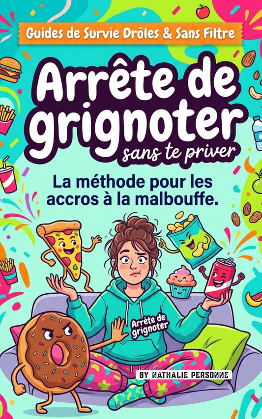 Arrête de grignoter (sans te priver) La méthode pour les accros à la malbouffe - Nathalie Personne