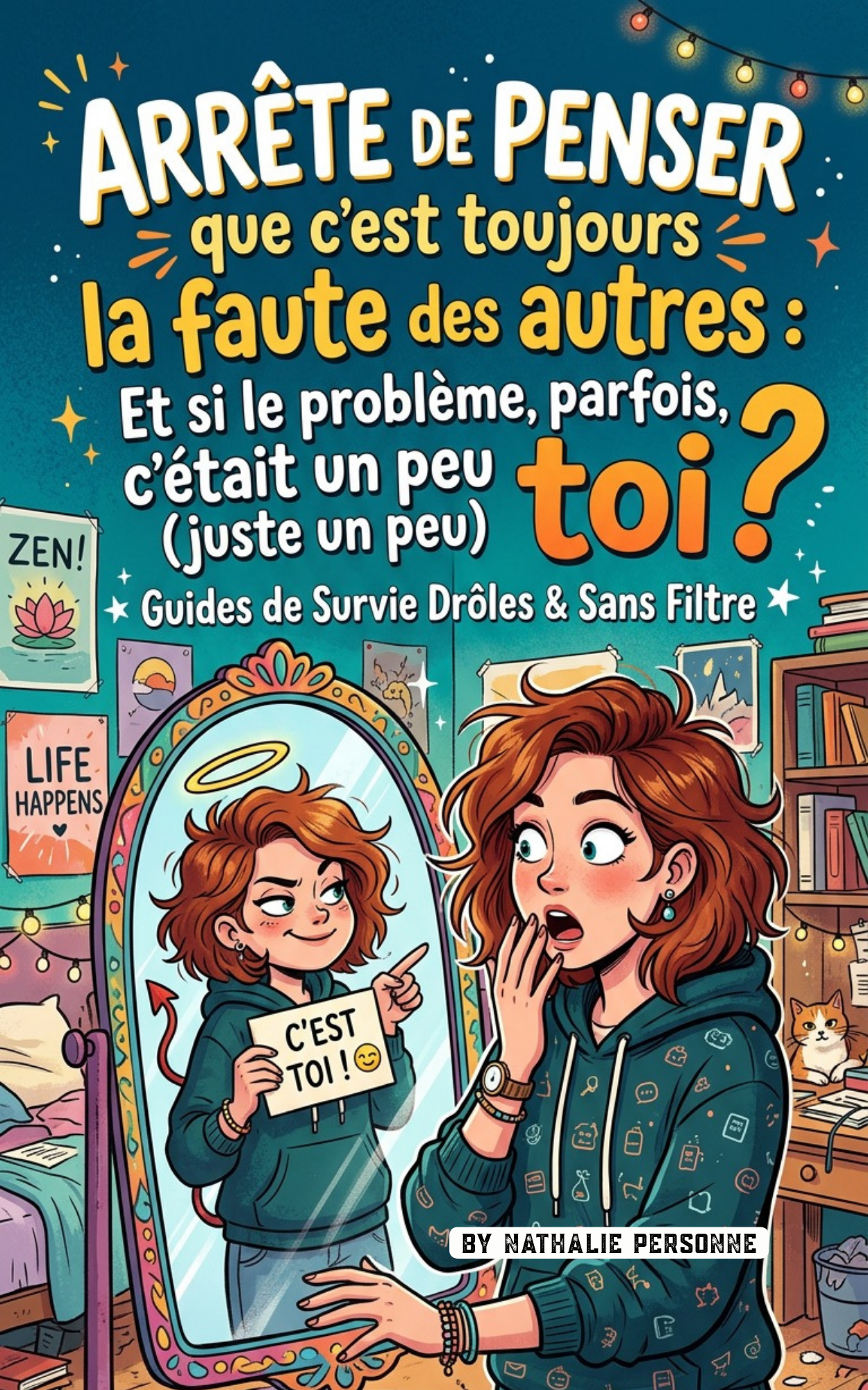 Arrête de penser que c’est toujours la faute des autres Et si le problème, parfois, c'était un peu (juste un peu) toi ? - Nathalie Personne